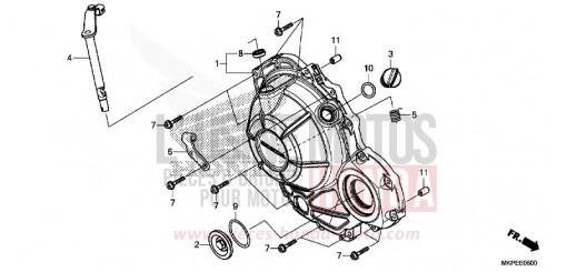 COPERCHIO CARTER MOTORE DESTRO CB500FAK di 2019